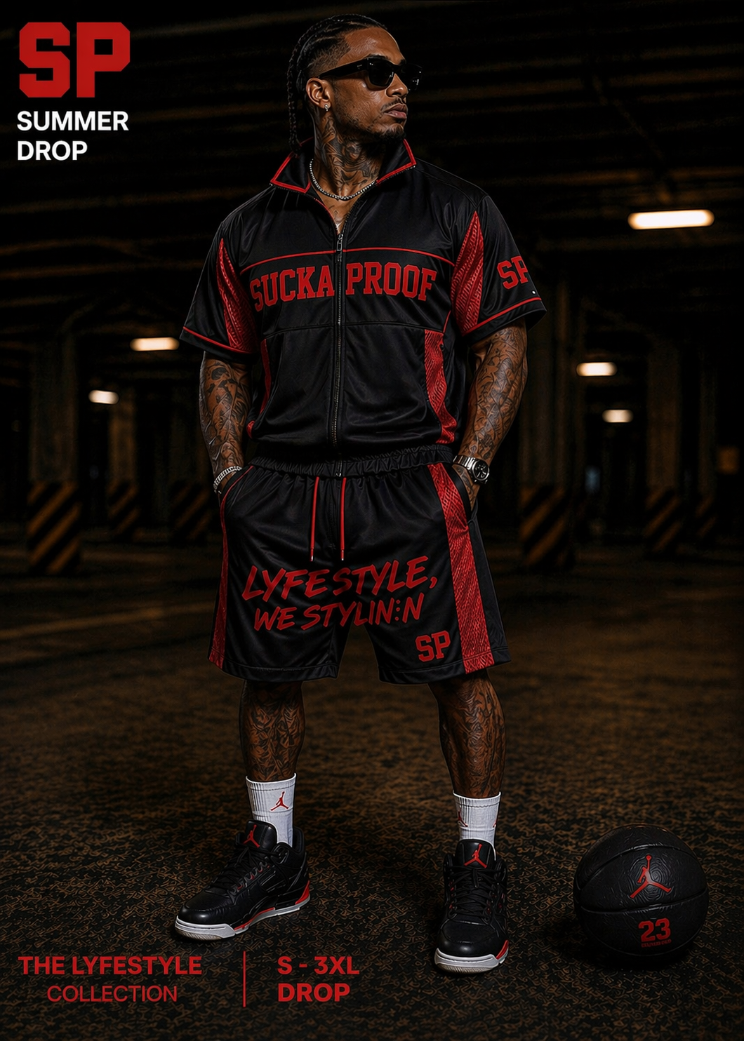 Mens Sucka Proof Short Set